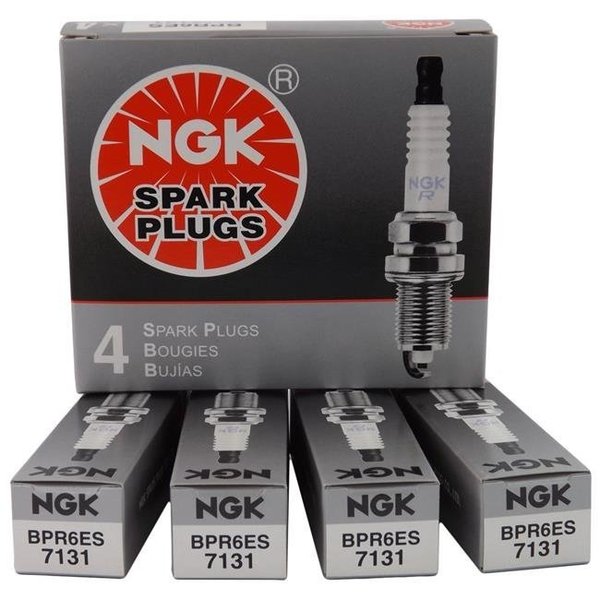 Ngk NGK N12-7131 Spark Plugs for BPR6ES; 4 Box N12-7131